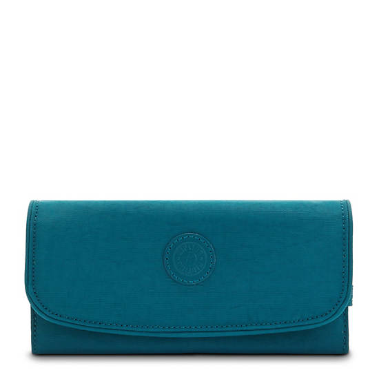 Kipling Money Land Snap Lommebok Turkis | NO 1426WN